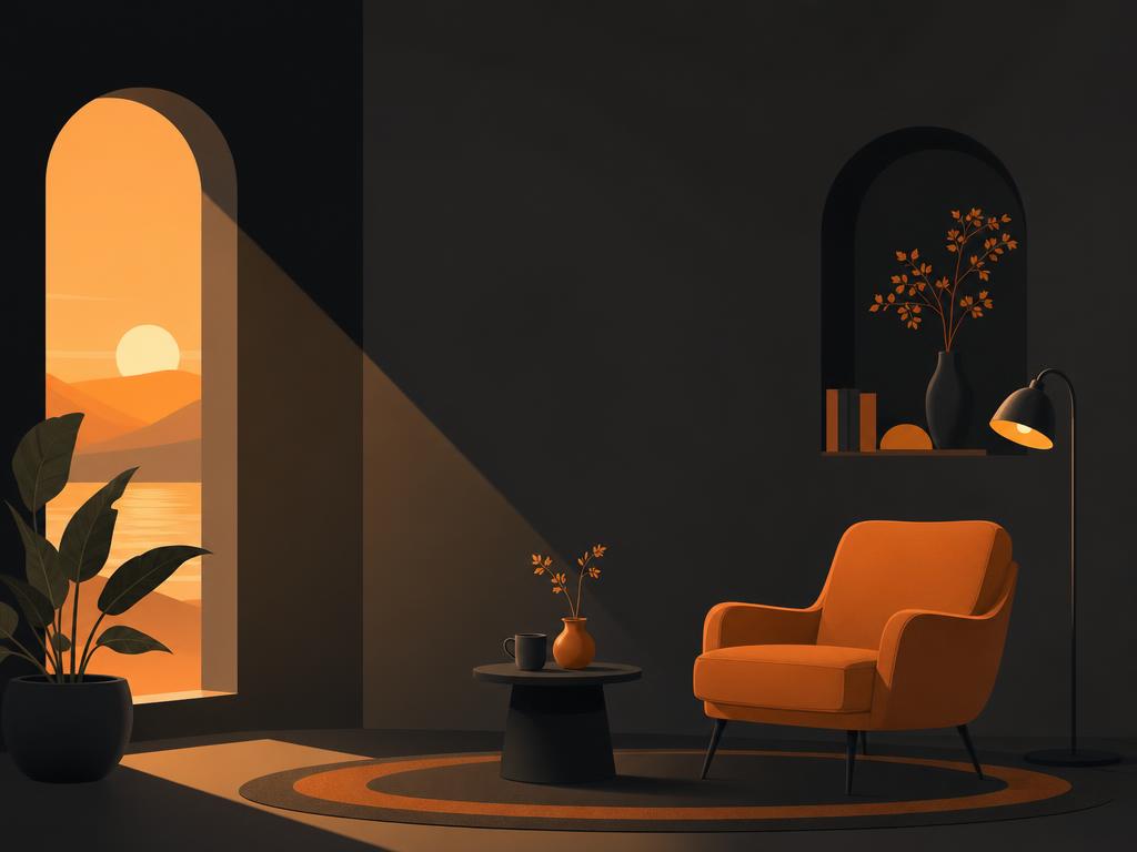 flat vector illustration of overlapping translucent circles or rounded rectangles representing multiple client contexts